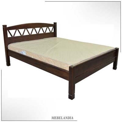 Деревянная кровать двуспальная Релакс NEW (K-04)