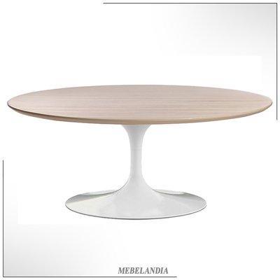Дизайнерский овальный журнальный столик Apriori Т 100×60 Tulip в современном стиле (AD-15)