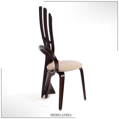 Дизайнерский стул с подлокотником Бразо М