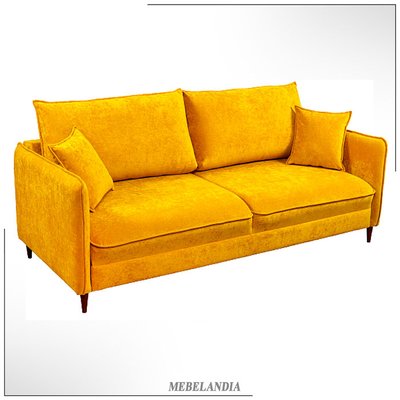 Дизайнерский прямой диван-кровать еврокнижка Мадрид-5 в современном стиле (SNS-07)