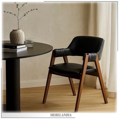 Современный стул с подлокотниками KELLI - Bradex Home из массива бука (SNS-16)