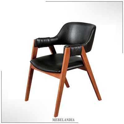 Современный стул с подлокотниками KELLI - Bradex Home из массива бука (SNS-16)