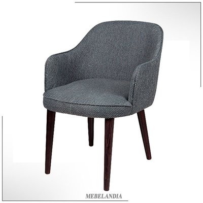 Дизайнерское мягкое кресло для гостиной Альянс-11 в скандинавском стиле (SNS-37)