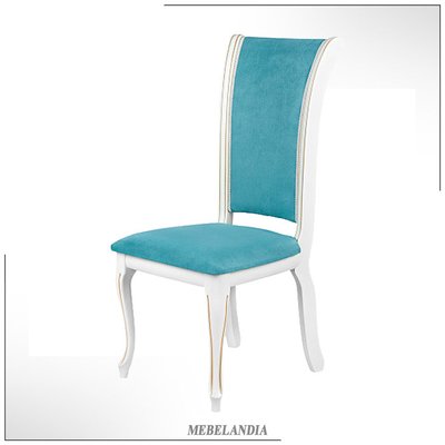 Классический мягкий стул для гостиной Кабриоль-2 из натурального дерева бук (SNS-45)