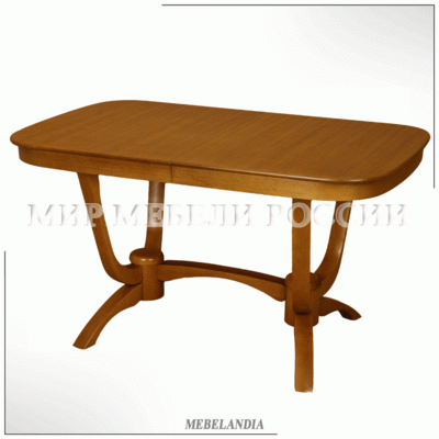 Дизайнерский стол из массива дерева Каппела 1300 - Камелия 1300 (TKP-19)