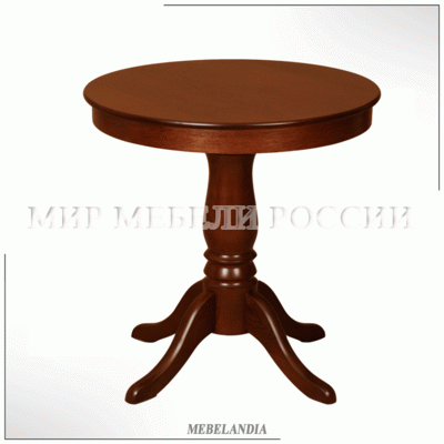 Кофейный круглый столик Эпсилон К600 - Эдельвейс К600 (TKP-68)