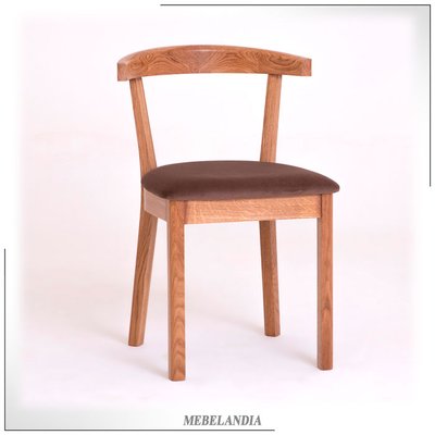 Дизайнерский стул для кухни Бари из массива дуба в стиле лофт (ORM-94)