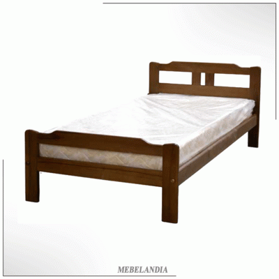 Деревянная кровать односпальная Лия NEW (K-08)