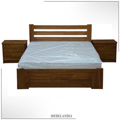 Деревянная кровать двуспальная Лидия (K-12)