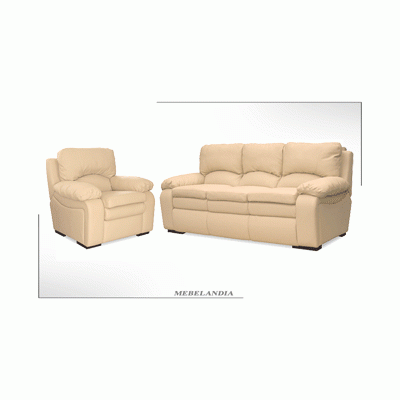Кожаный диван Сенатор (DVM-12)
