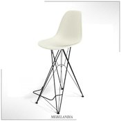 Стул барный Eames DSR белый S66