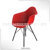 Стул Eames DAW S62 красный