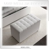 Мягкая дизайнерская банкетка для спальни Сонум-1