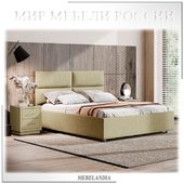 Двуспальная кровать Омега