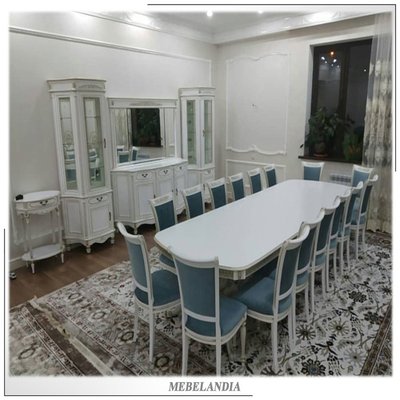 Мебель для столовой гостиной комнаты Палермо-8 в классическом стиле (UTA-227)