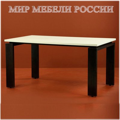 Прямоугольный деревянный стол Альт-92-11 в современном стиле (UTA-49)