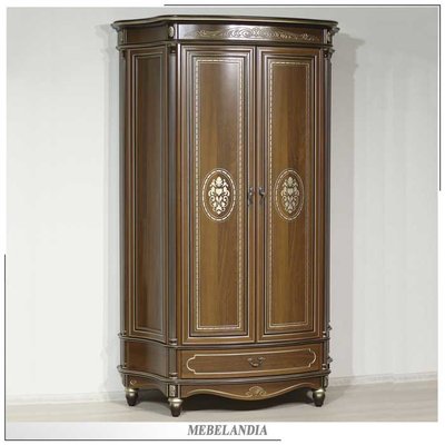 Бельевой шкаф для спальни Палермо-31 в классическом стиле (UTA-519)
